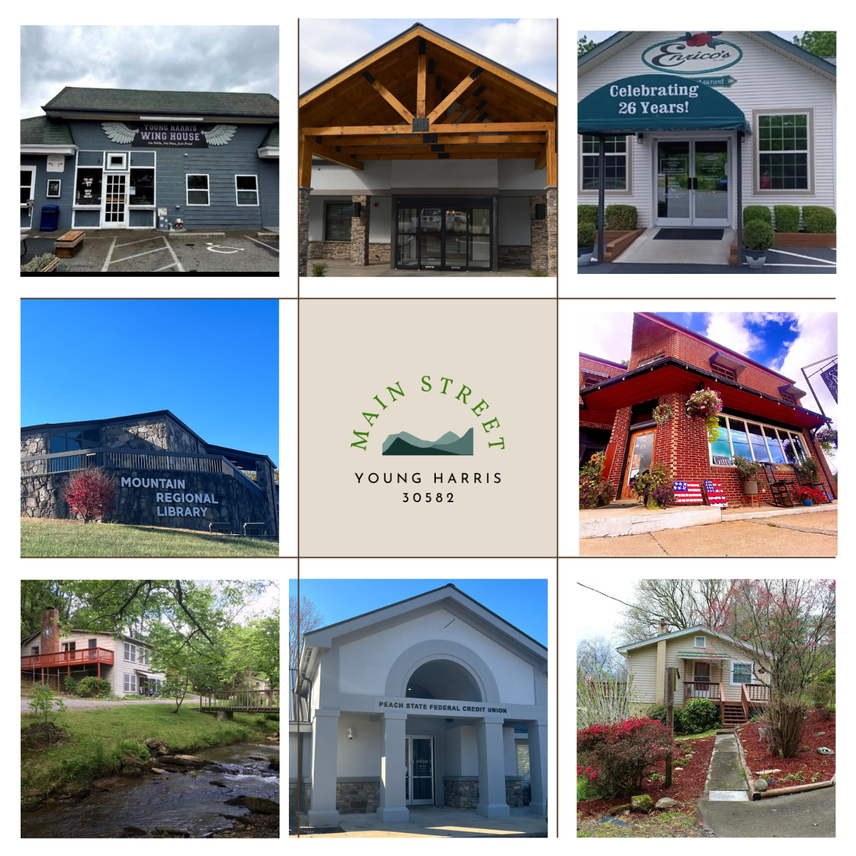 Collage of Local Businesses